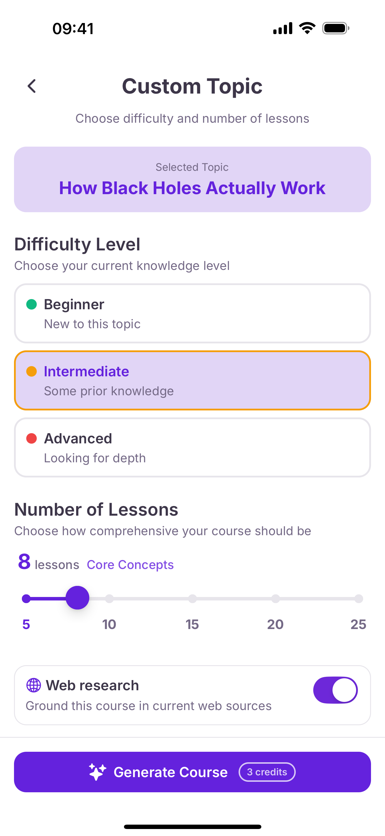 Course configuration for How Black Holes Actually Work